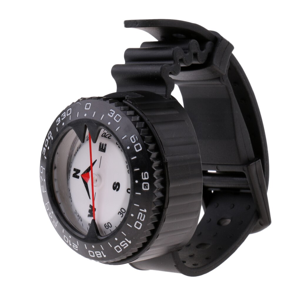Brújula de muñeca para buceo, brazalete para buceo, esfera Norte y
