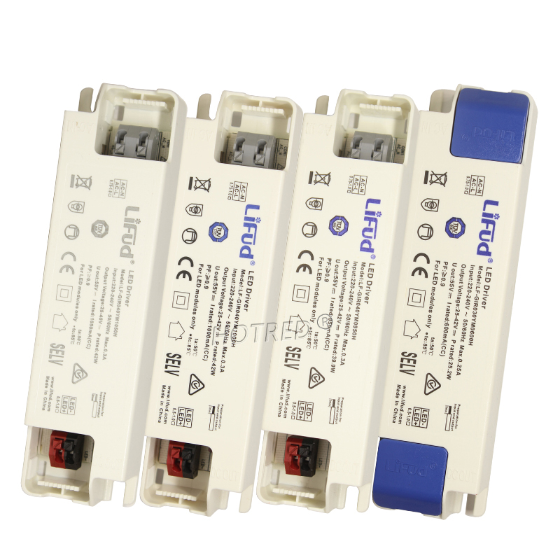 LiFud LED pilote GIRxxxYM YS 8W 30W 40W 50W 60W sans scintillement LED transformateur 350mA 600mA 900mA 1000mA 1200mA 1300mA 1400mA 1500mA