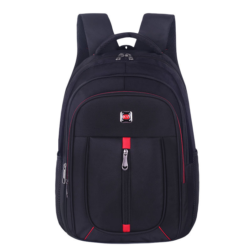 Men&#39;s Backpack Oxford Cloth Casual Academy Style Bag Large Capacity Multifunctional Backpacks: Red small