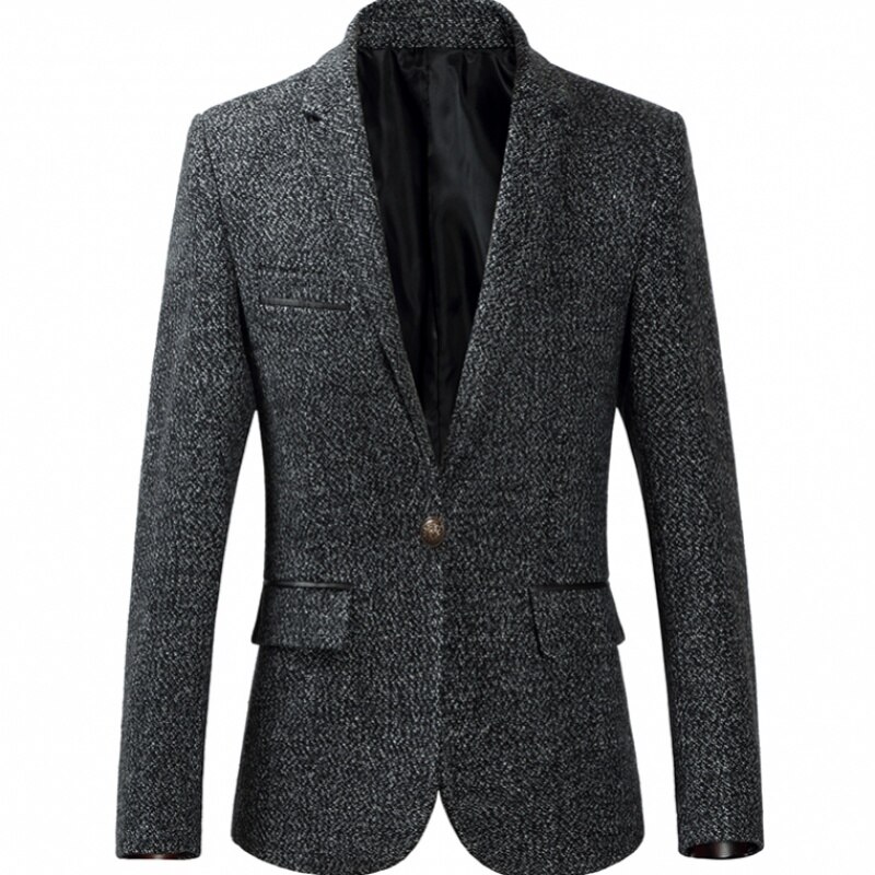 HCXY autumn Business male blazer Casual Blazers Men Formal jacket Popular Men Suit Jackets