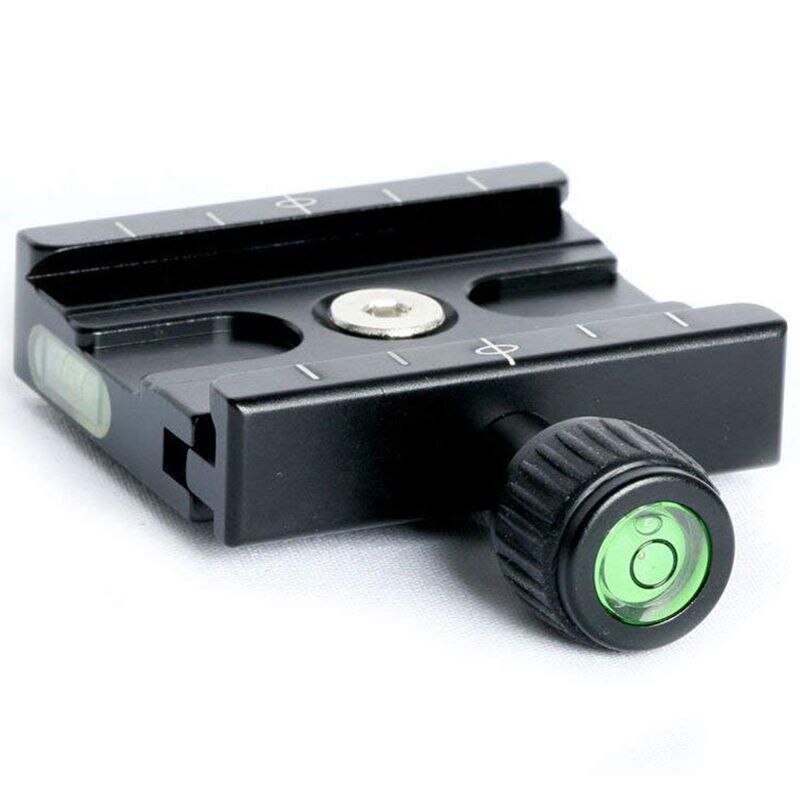 Aluminium 50mm Quick Release Plate QR Clamp Fits Arca-Swiss Standard for Tripod Ballhead