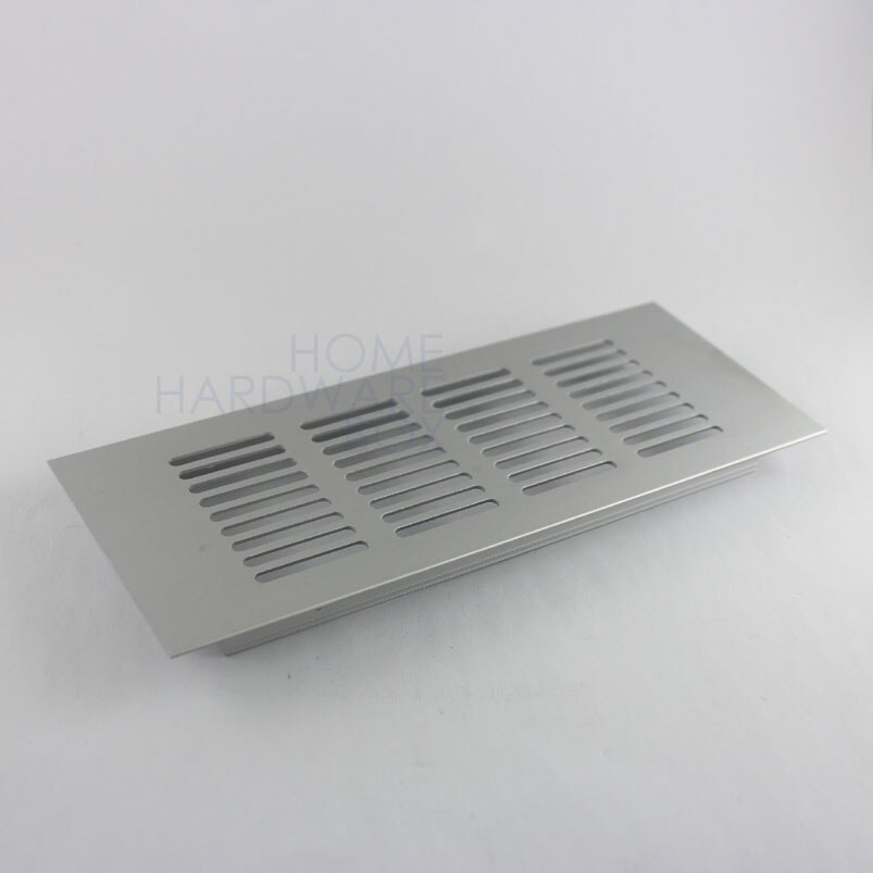 200x80mm aluminum air vent cover louver air ventilation panel shoes cabinet rectangle