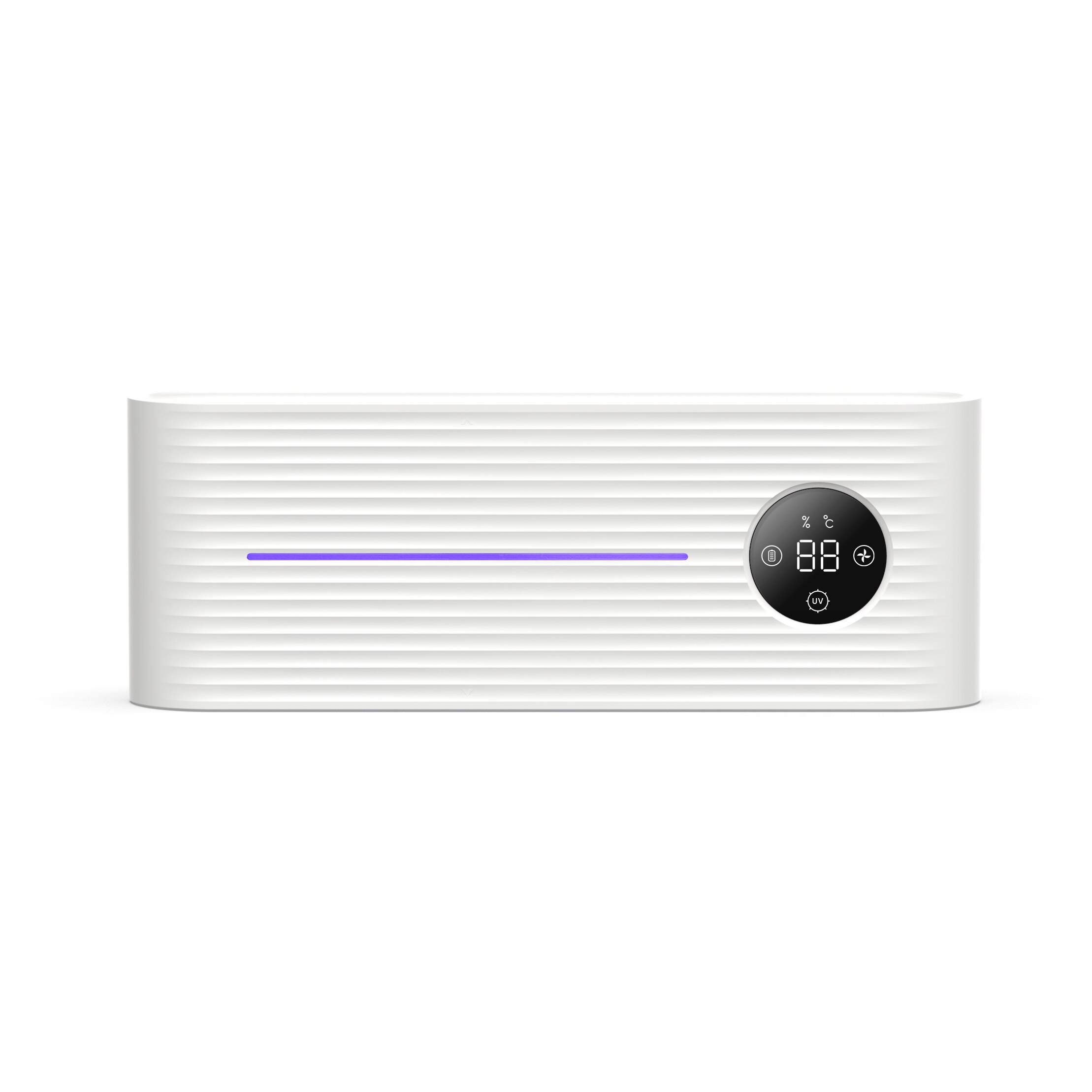 Xiaomi Mijia UVC Ultraviolet Sterilization Air-dry Toothbrush Holder Toothpaste Dispenser Rack Wall-mounted Bathroom Accessories: uv box white