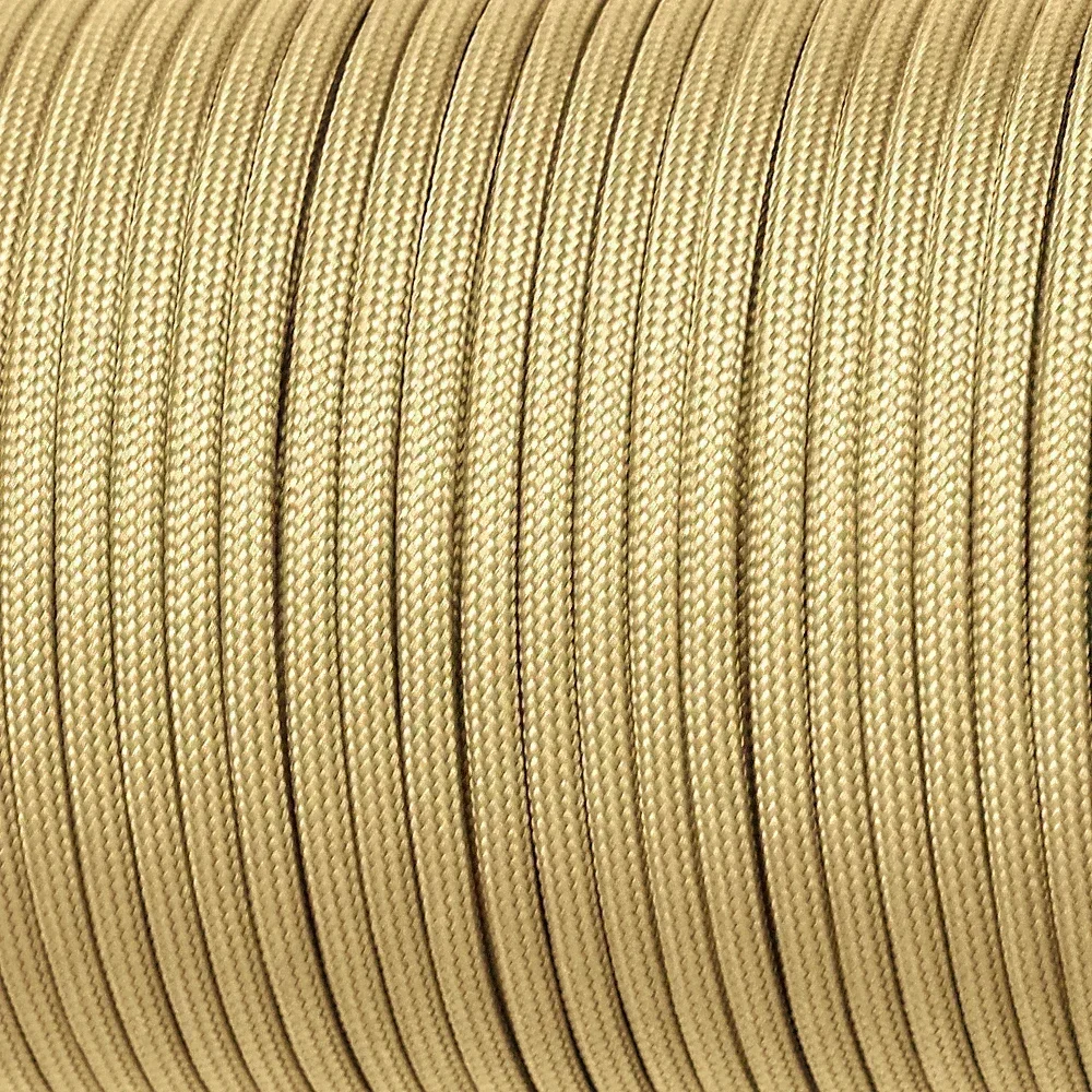 Cuerda Paracord de 7 núcleos 550, 3 8 16 M de diámetro, 4mm para acampar al aire libre, cordón de supervivencia, cuerda de paracaídas, accesorios para tienda de senderismo: Verde / 31 m