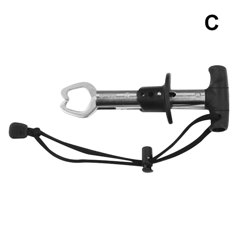 Stainless Steel Fish Lip Gripper Grabber Grip Tool Stainless Steel Fish Holder with Non Slip Handle B99: c