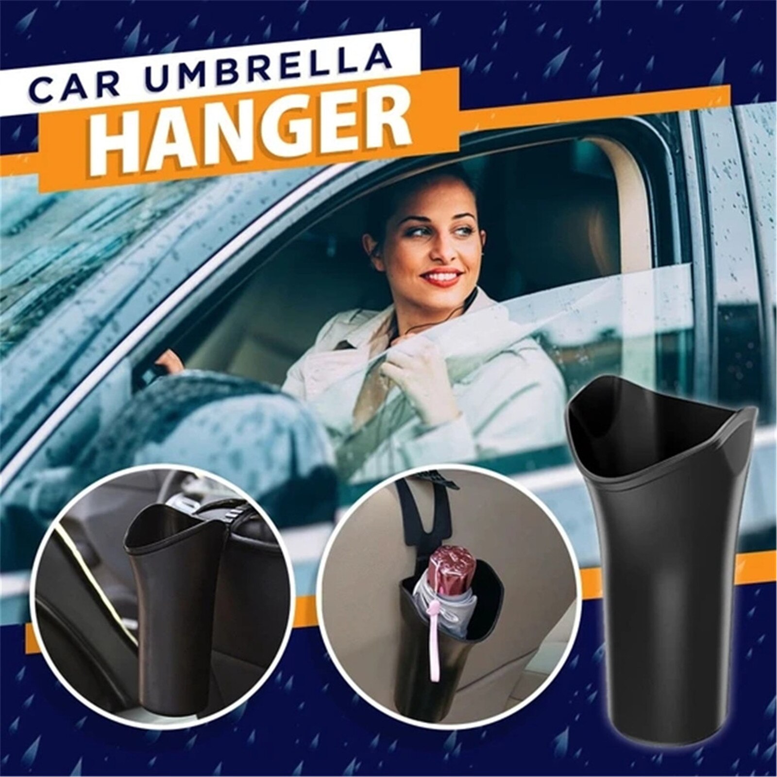 Paraplu Emmer Auto Paraplu Houder Hanger Auto Houder Interieur Paraplu Hanger Tas Opslag Emmer