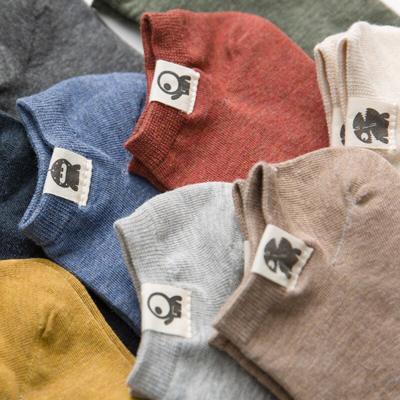 10 Pairs Large Size Socks Men Summer Breathable Alien Ankle Socks Short Cute Calcetines Deodorize Low Cut Thin Student EU 45