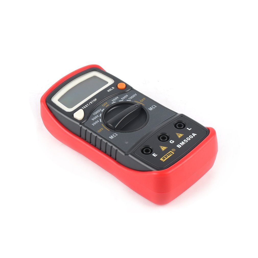 BM500A 1000V Digital Insulation Resistance Tester Meter Megohmmeter Digital Insulation Resistance Tester