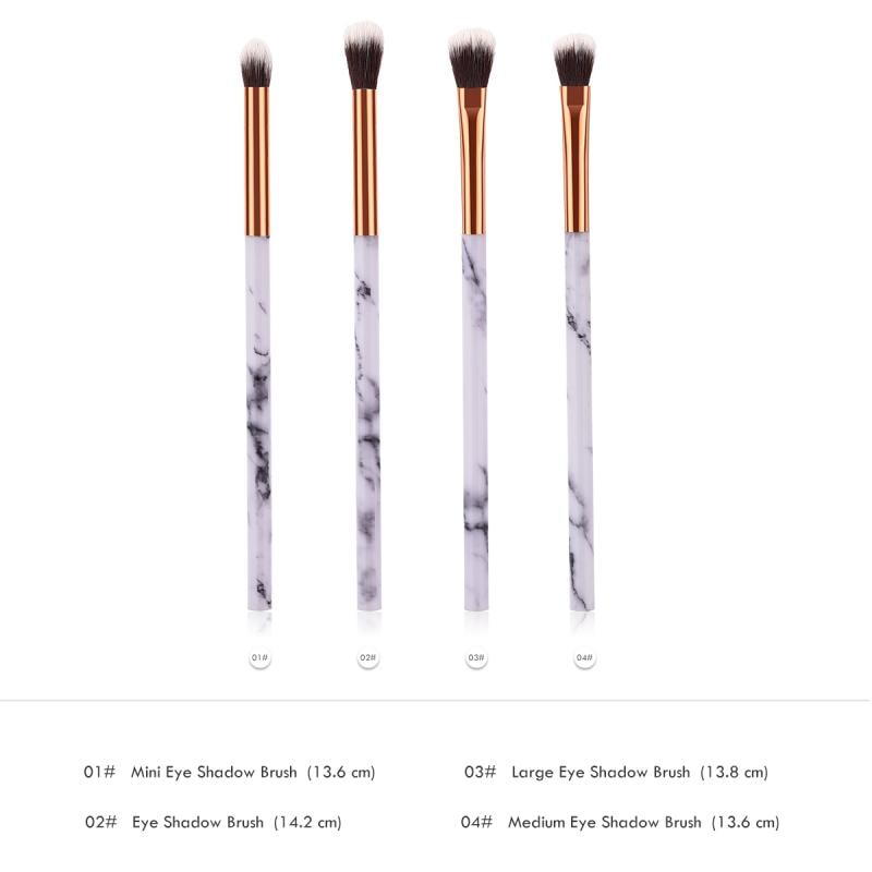 Soft Hair Makeup Brushes Tool Set Eye Shadow Found... – Grandado