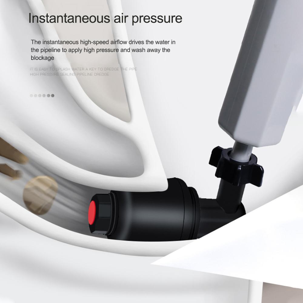 Wc Baggeren Riool Huishouden Artefact Wc Pijplijn Verstopping Tool Zuig Hoge Druk Pneumatische One Shot Wc Verstopping Tool