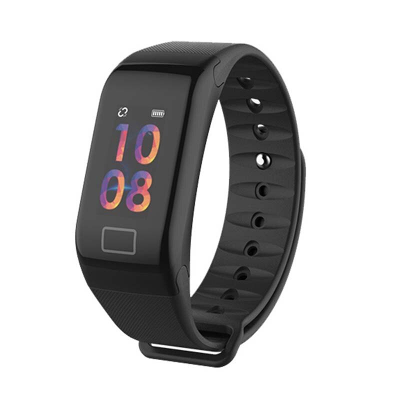 Smart Horloge Polsbandjes Voor Samsung Galaxy A21 A31 A41 A51 A71 A90 5G A21S A10S A10e A20S A30S A50S a70S Sport Fitness Armband: Black