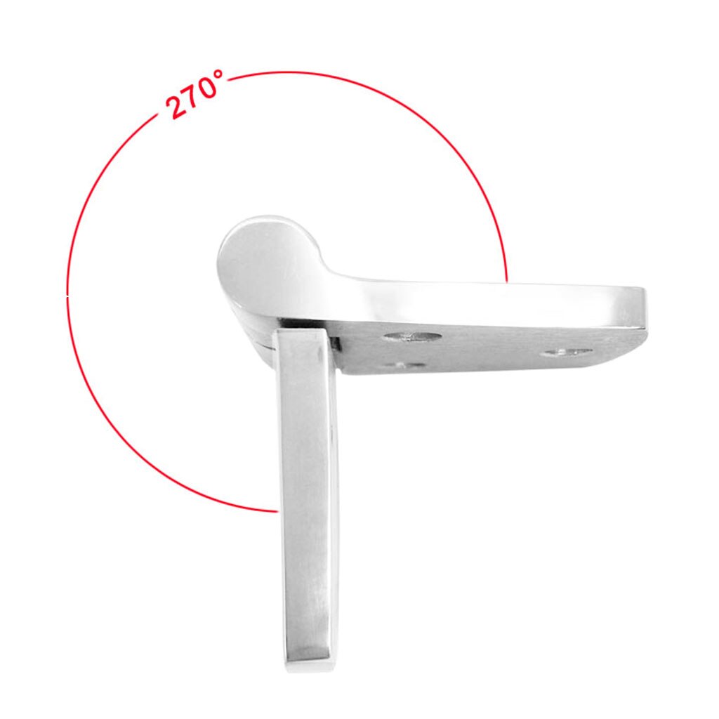 316 Stainless Steel Polished Strap Hinge Door Hinges Fitting w/ Screws for Marine Boat