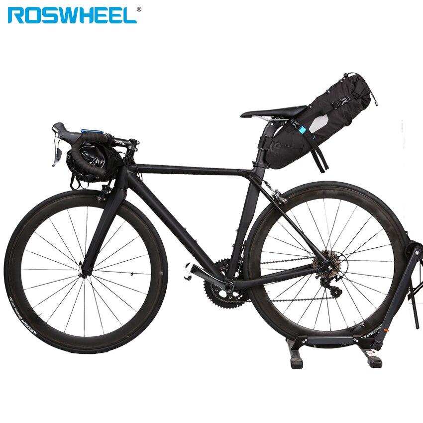 Roswheel Fiets 100% Waterdichte Zadeltas Mtb Fietstas Achterbank Bag Fietstas Cyclus Fietsen Tassen Accessoires 10L