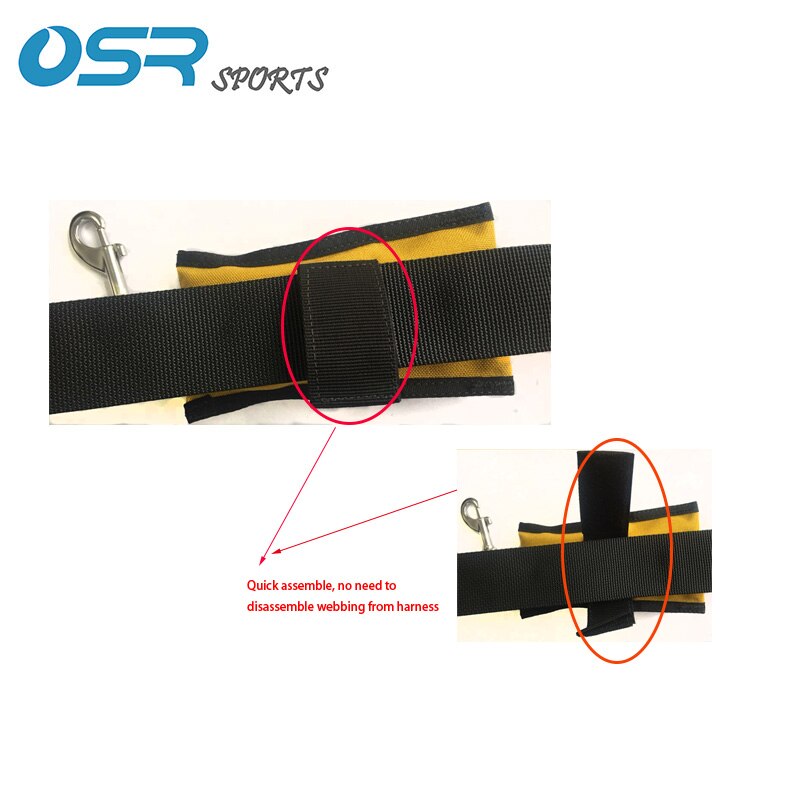 Scuba diving Trim single reef hook 316 Stainless Steel with outer pocket diving accessory