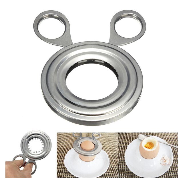 Tijeras para abrir huevos, cortador de huevo cocido, tijeras, utensilio doméstico de cocina