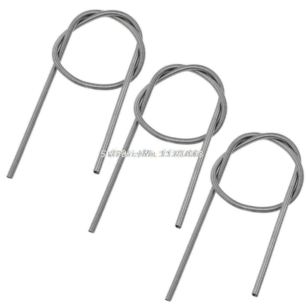 500mm Long Kiln Furnace Heating Element Coil Heater Wire 1.2KW AC220V 3Pcs