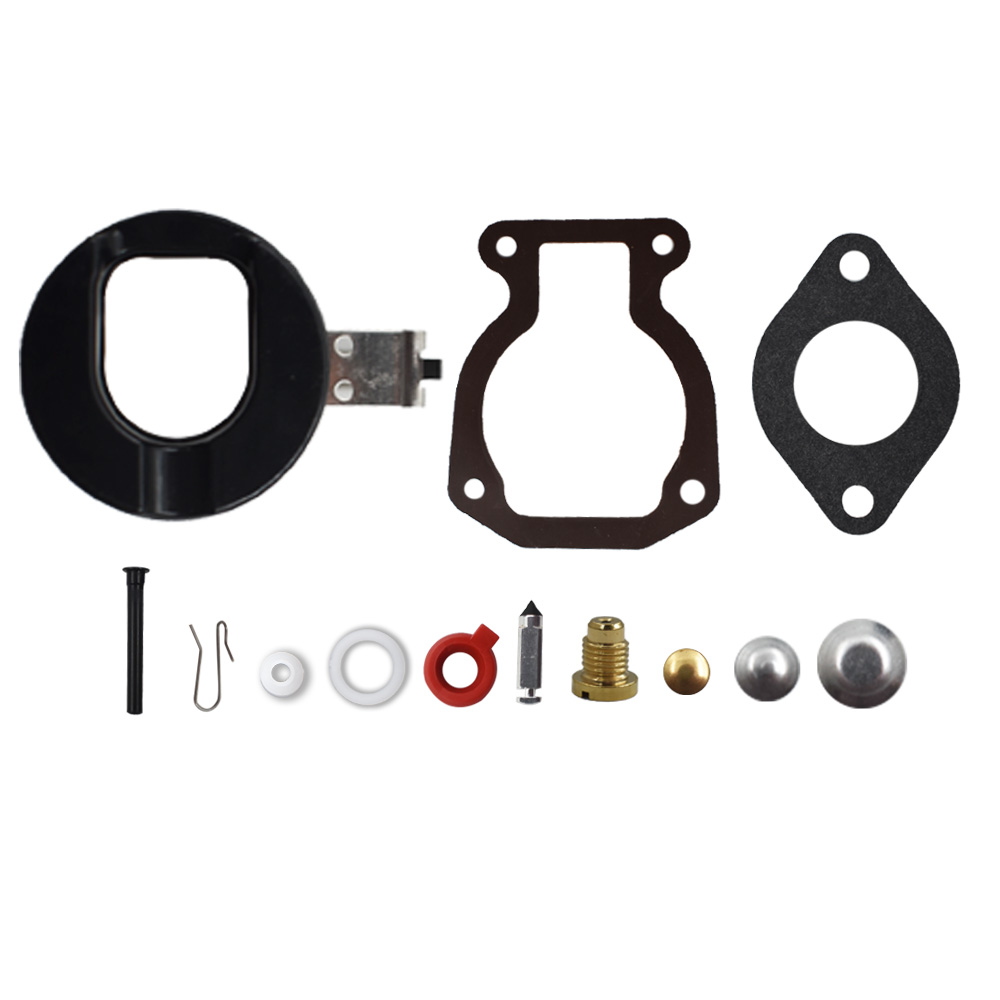 Carburetor Carb Kit w/ Float For Johnson Evinrude 9.9 HP 15 HP 1974-1988 398453