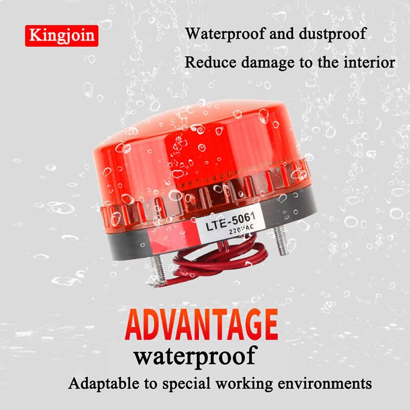 Indicator Light Signal Light 12V 24V 220V Knipperend Led Lamp Security Alarm IP44