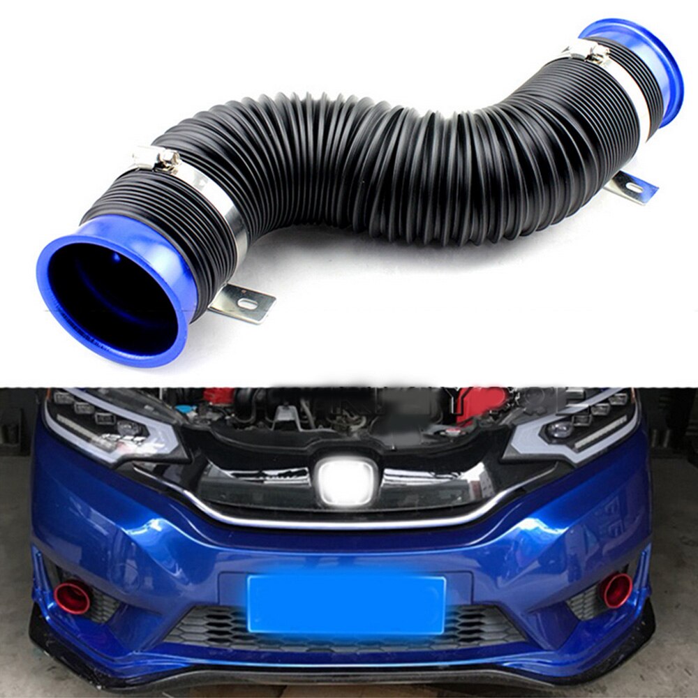 Universal 75mm 3in Flexible Air Intake Pipe Inlet Hose Tube Duct Multi Aluminum Adapter Hose 90cm Car Accessaries