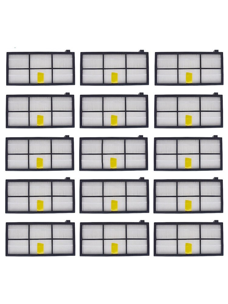Filter Roller Side Brush Wheel for IRobot Roomba 800 860 870 877 880 890 891 805 900 960 980 985 Robot Vacuum Parts Accessories: 15pcs Combo Kit