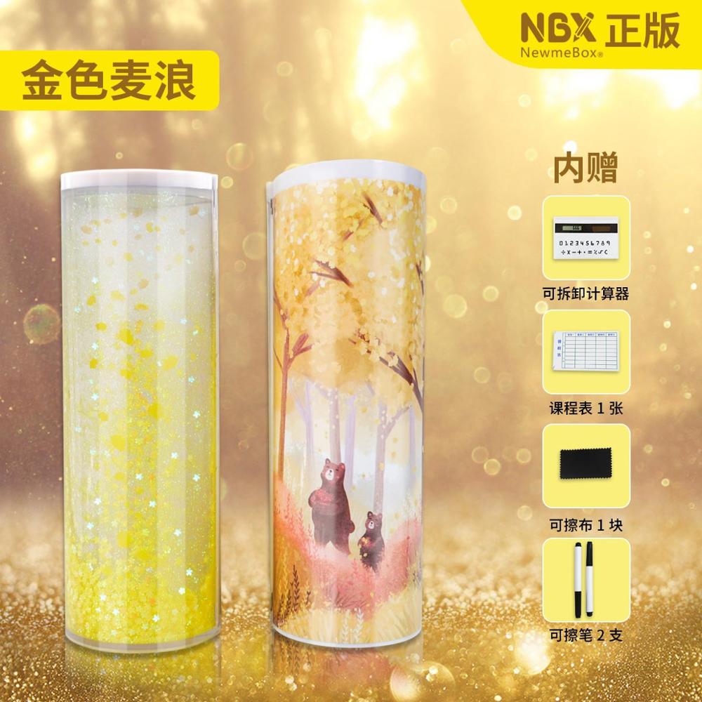 Kawaii Pencil Case Whiteboard With Solar Calculator Pen Box For boy girls student Multifunctional Pencilcase: 9