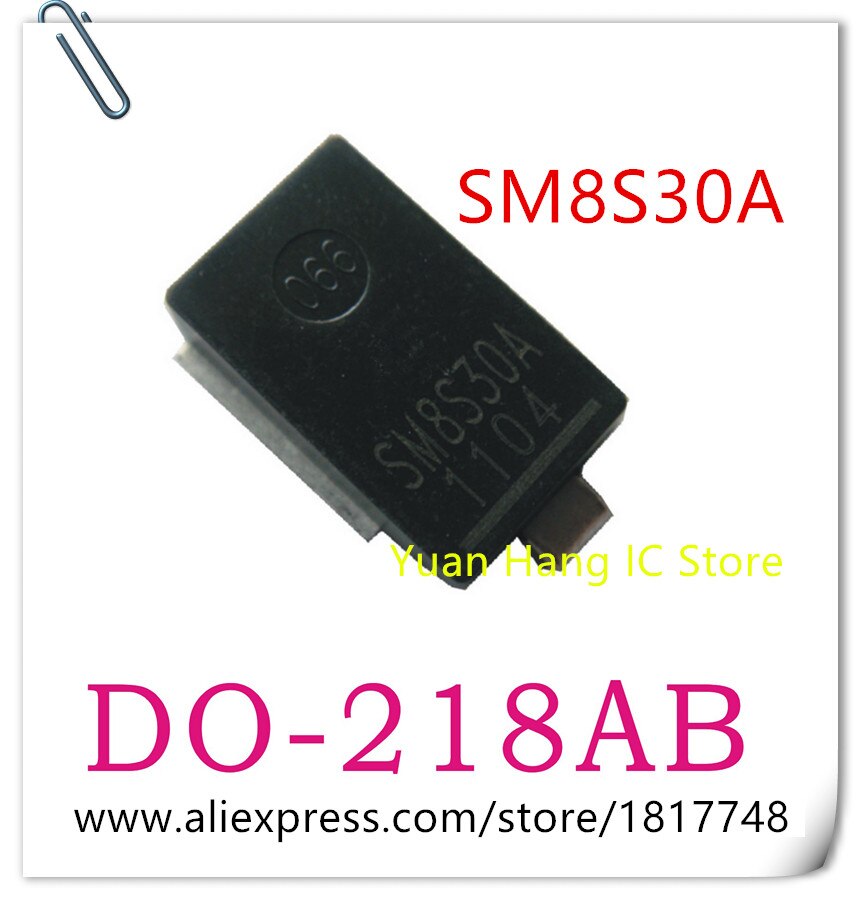 10 pcs SM8S30A SM8S30 DO-218AB