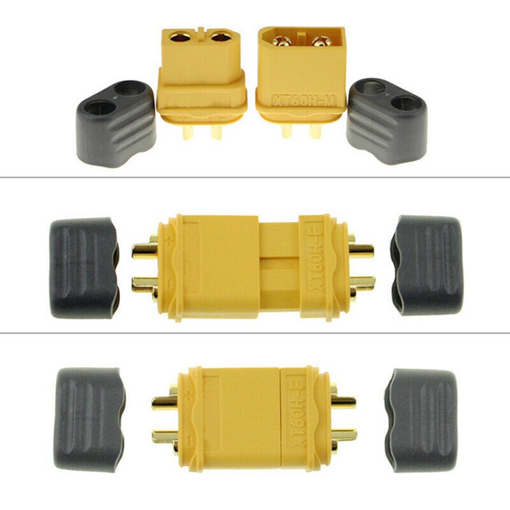 10 X Vergaren XT60 + Plug Connector Met Schede Behuizing 5 Mannelijke 5 Vrouwelijke (5 Paar)