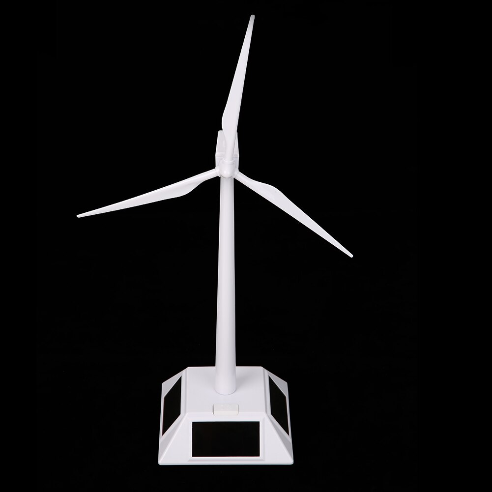 Zonne-energie Windmolens Model Windturbine Desktop Gemonteerd Zonne-energie Abs Plastic Windmolen Educatief Speelgoed