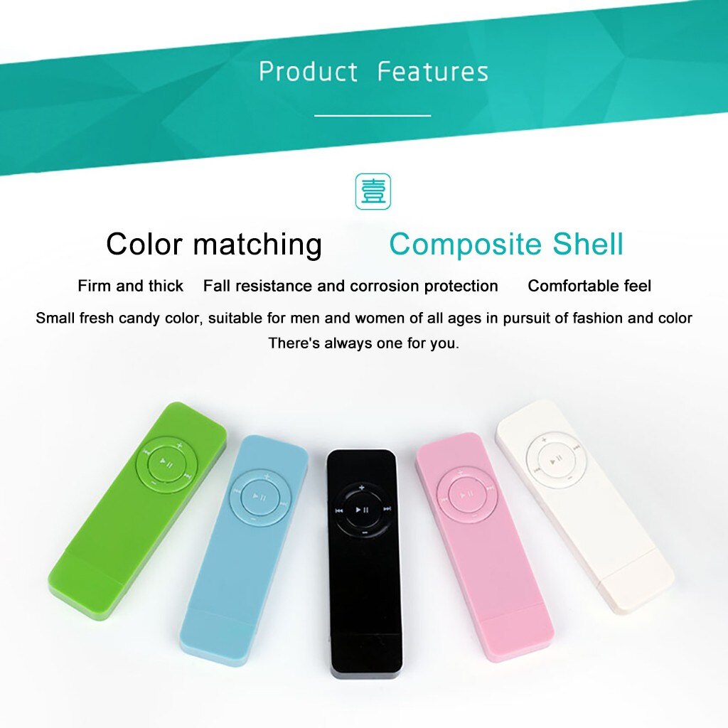 USB in-line card MP3 player U disk mp3 player reproductor de musica Lossless Sound Music Media MP3 Player Support Micro TF Card