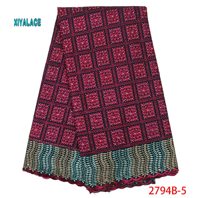 Latest French Nigerian Laces Fabric Tulle African Laces Fabric Wedding African French Tulle Lace YA2794B-1
