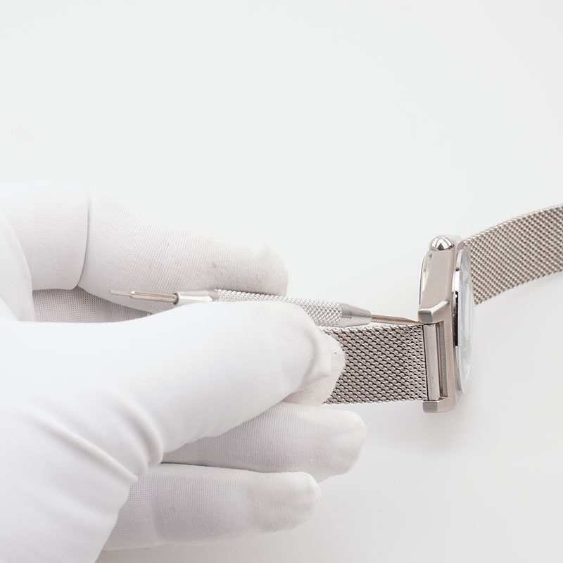 Reparación de correa de reloj de cuero, barra de resorte, herramienta removedora de pasadores de conexión, pulsera de Metal, abridor de correas de reloj, accesorios de correa de reloj