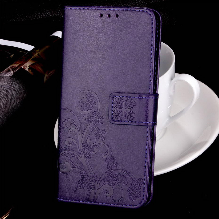 Für Asus Zenfone Max Pro M1 ZB602KL Fall Flip 6,0 "PU Leder Telefon Fall Für ASUS ZB602KL ZB602 602KL KL X00TD Brieftasche Fall: Purple