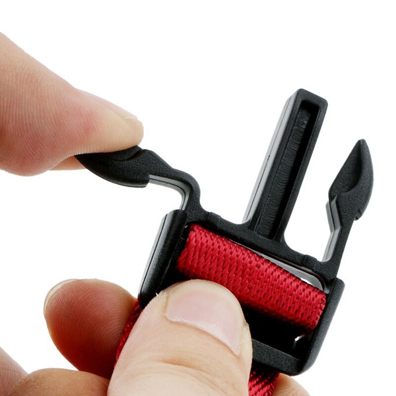 Justerbar utendørs ryggsekk sekk bag webbing brystben spenne klipp stropp bryst sport bag tilbehør