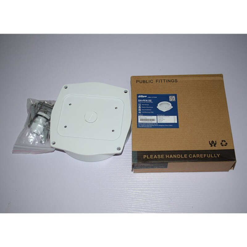 Dahua vandtæt samledåse pfa 132 cctv tilbehør ip kamera beslag pfa 132 egnet til ipc-ebw 81242 ipc-ebw 8842- as