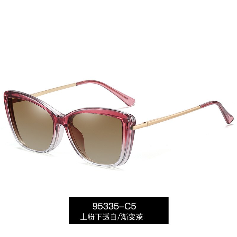 Reven mate-gafas de sol polarizadas para hombre y mujer, lentes con Clip magnético de aleación, graduadas ópticas, monturas, 95335