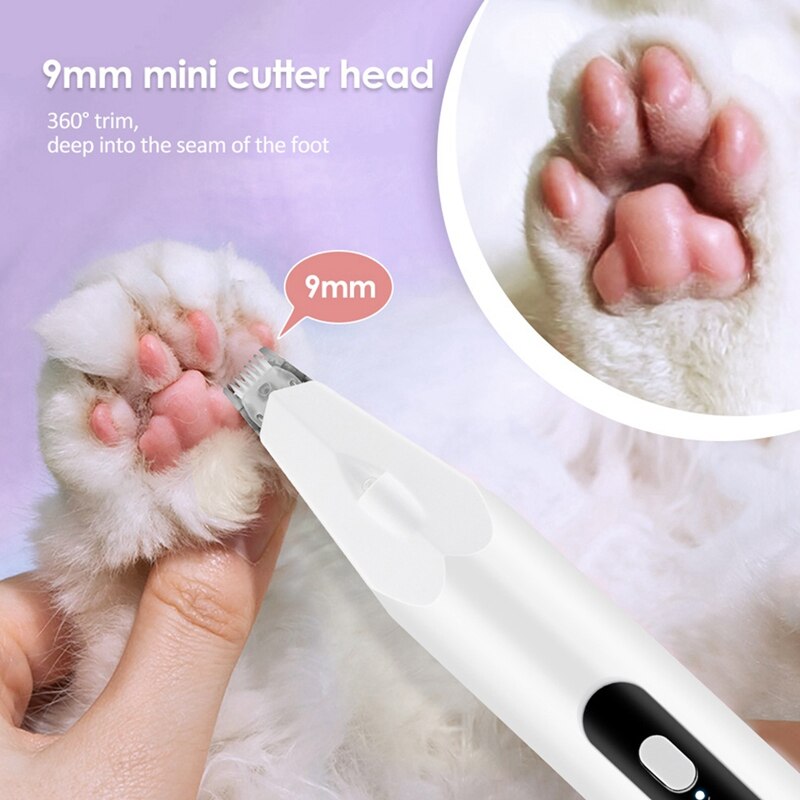 Hond Clippers Pet Voet Tondeuse Hond Grooming Hond Shear Butt Ogen Oor Haar Snijder Machine Met Huisdier Kat Mos lamp