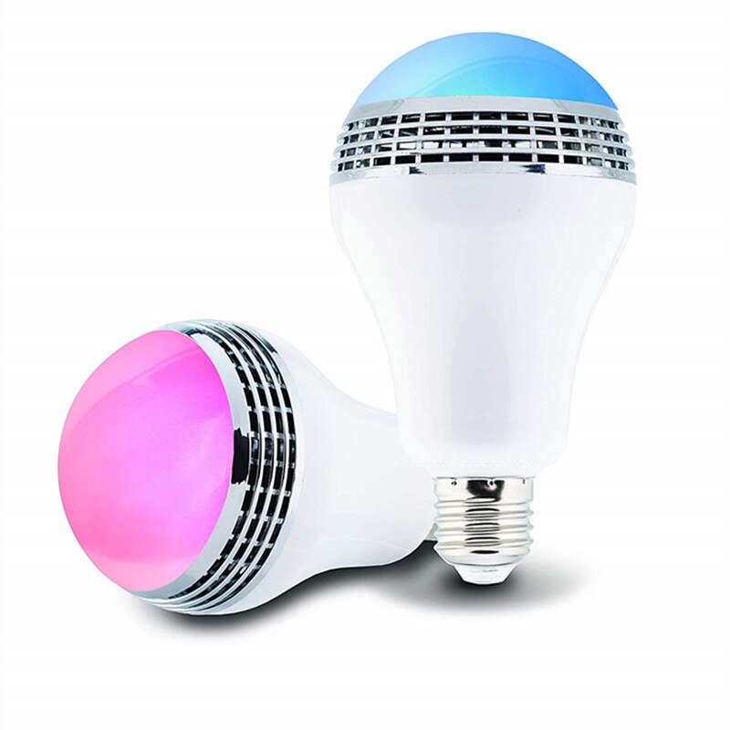 [DBF] Smart Led Lamp & Bluetooth Speaker APP Controle Groep Lampen RGB Multi-Color Changing Dimbare werkt met iOS Android