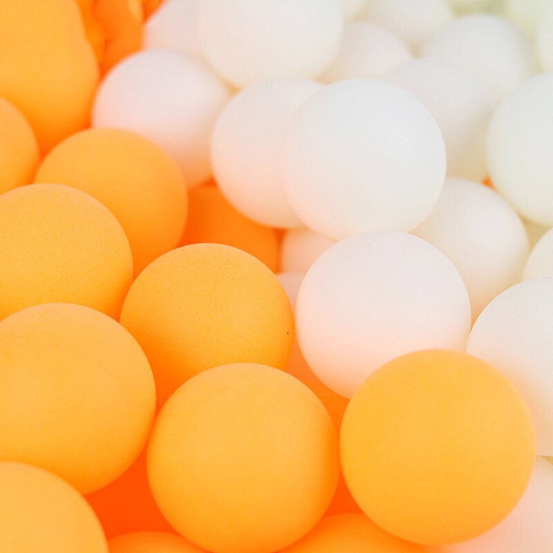 Bolas de tenis de mesa para Amateur, accesorio de entrenamiento avanzado de , de 3 estrellas, 40mm, 2,8g, color blanco y naranja, 10 Uds.
