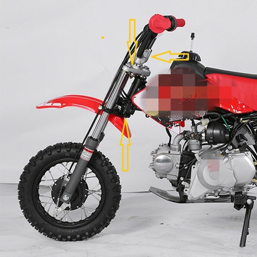 Dirt Pit Bike Triple Tree Clamps CRF 50cc 70cc 90cc 110cc Dirt Bikes Fit 90B Fork