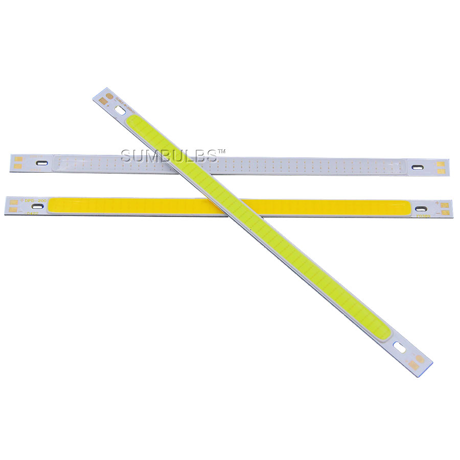 [Sumbulbs] 200x10MM 0422 10W luz LED COB tira lámpara DC 12-14V 1000LM verde amarillo rojo azul blanco cálido barra de luz blanca pura