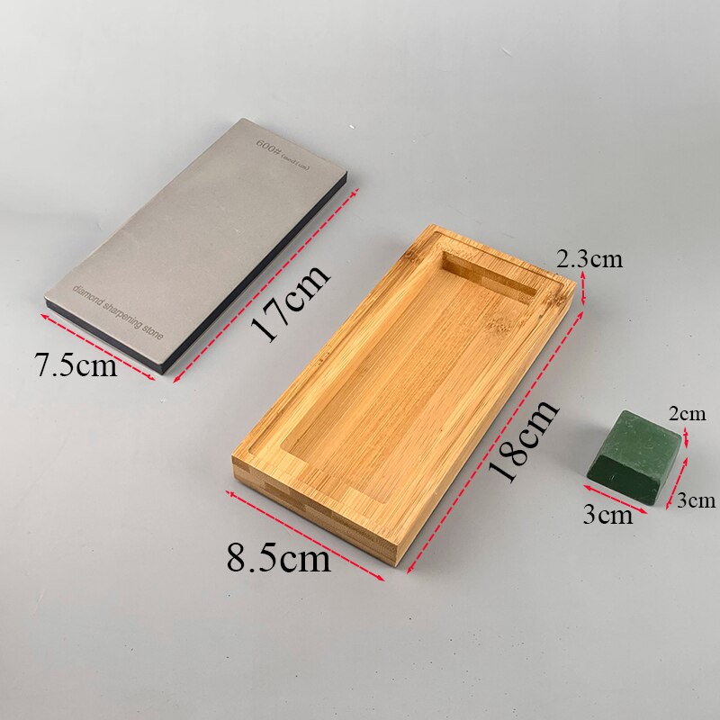 600 2000# Sharpening Stone Double-sided Diamond Plate Whetstone Set Sharpen Grinder Knife sharpener Polishing Paste