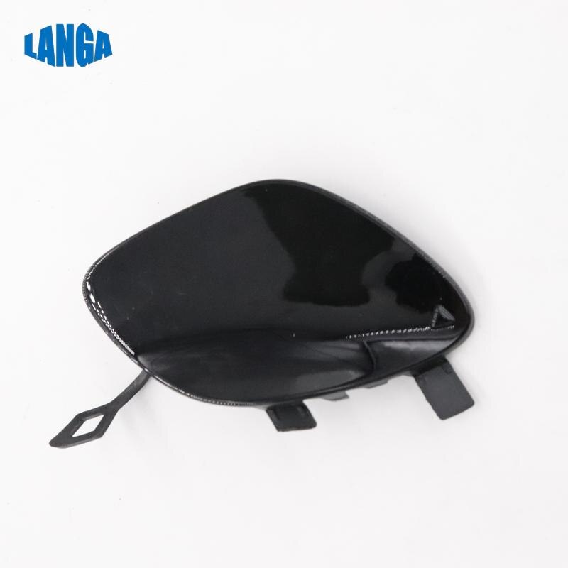 Dla Mercedes Benz E klasa W213 AMG przedni zderzak hak holowniczy pokrywa elektryczne pokrowiec na przyczepę holowanie oczu OE: 2138855200: Obsidian czarny