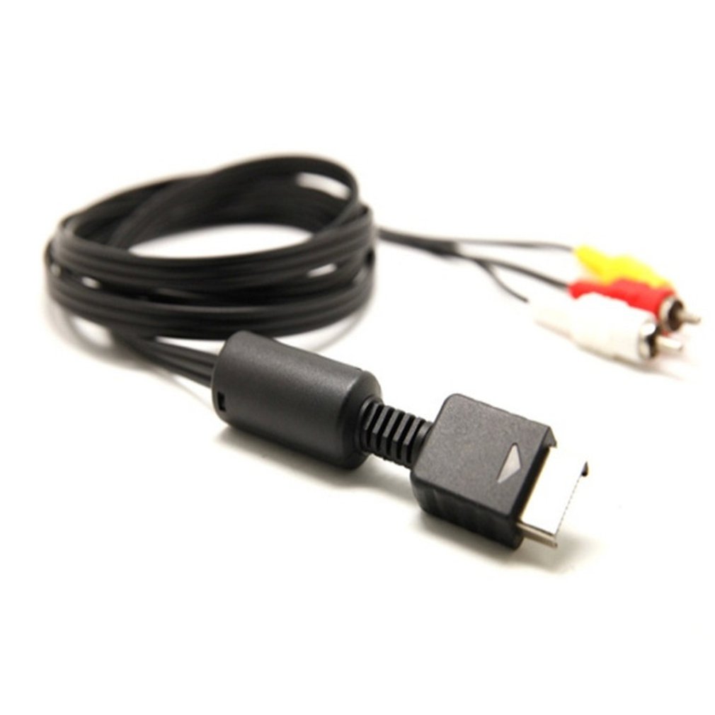 1.8m Av Conversion Cable for PS2/PS3 Durable Copper Material Games Accessories Computer Accessories