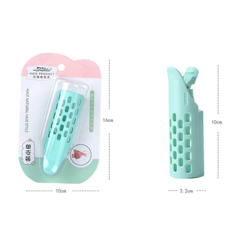 1 Pieces Women Girls DIY Styling Fringe Bangs Powerful Front Curler Roller Holder Hair Styling Clip