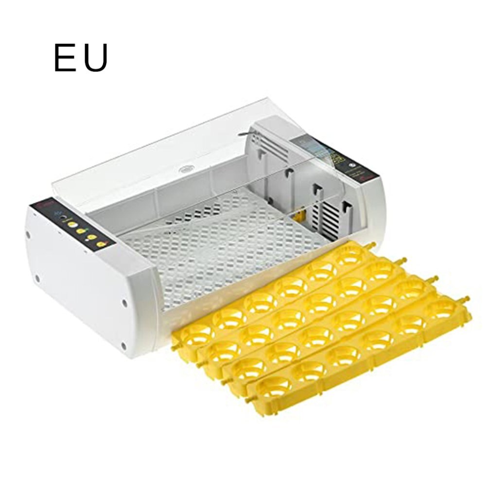 24 oeufs incubateur entièrement automatique incubateur d'oeufs poulet et canard élevage d'oeufs équipement d'incubation domestique: EU Plug
