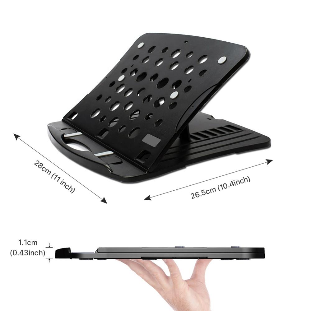 Portable 13-17 inch Laptop Stand Adjustable for MacBook Air Notebook Foldable Cooling Pad Desktop Holder Bracket for Home Office