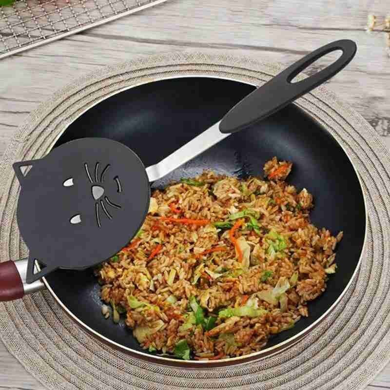 Kreative Nylon Katze Braten Spatel Nicht Stock Omelett Schaufel Gebraten Fisch Dreher Pfannkuchen Flipper Kochen Werkzeuge Küche Gerät einstellen