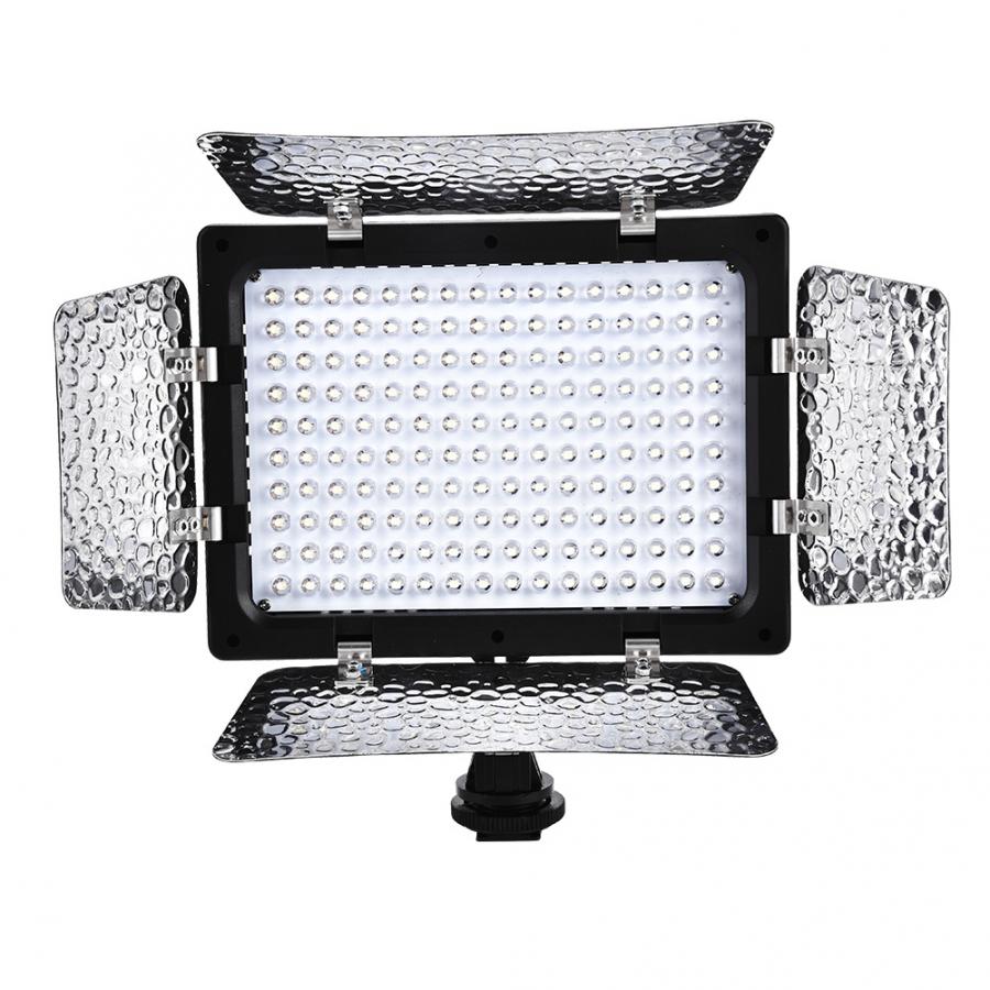 Led lumière annulaire W160 vidéo photographie lumière lampe panneau 6000K LED pour DSLR caméra DV caméscope téléphone lumière chaude