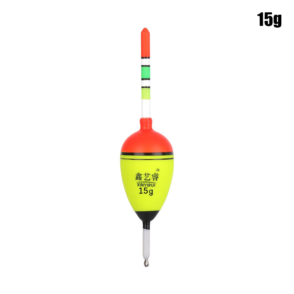 2Pcs Plastic Night Glowing Fishing Floats 5g EVA Float Fishing Bobber Luminous Floats Fishing Tools: StyleA-15g