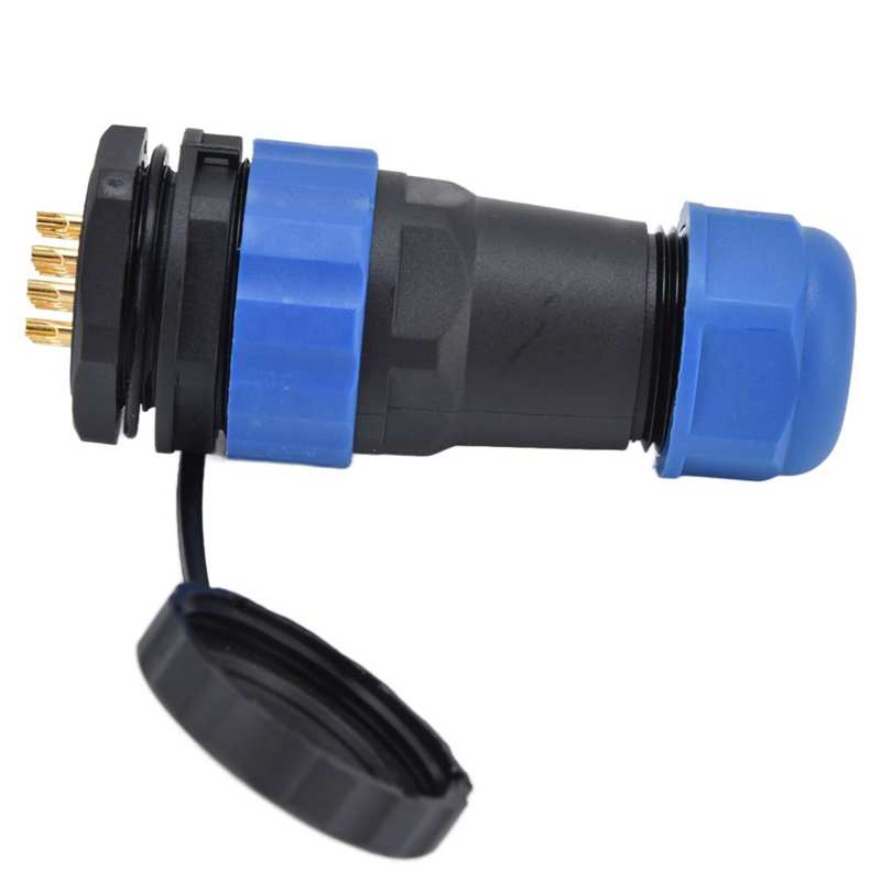 Industrial Socket 2000MΩ Insulation Resistance Waterproof Connector for Instrument